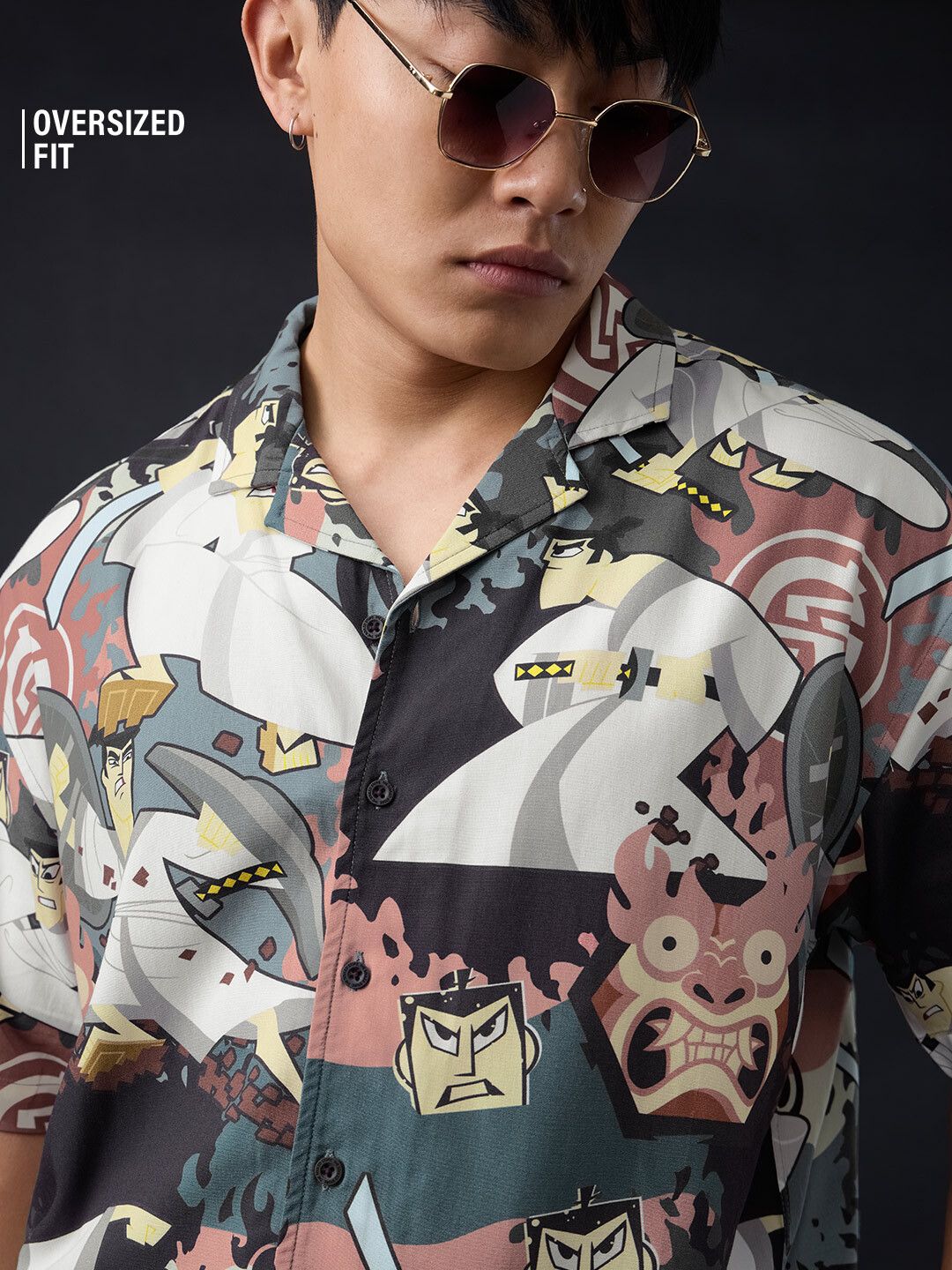 Samurai Jack: Warrior Oversized Shirts