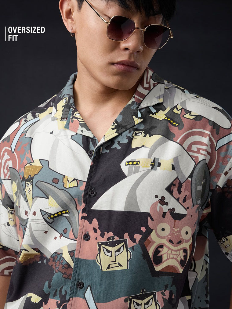 Samurai Jack: Warrior Oversized Shirts