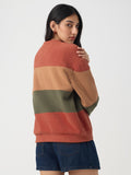 Polar Fleece Sweatshirt: Tranquil Women Oversized Sweatshirts