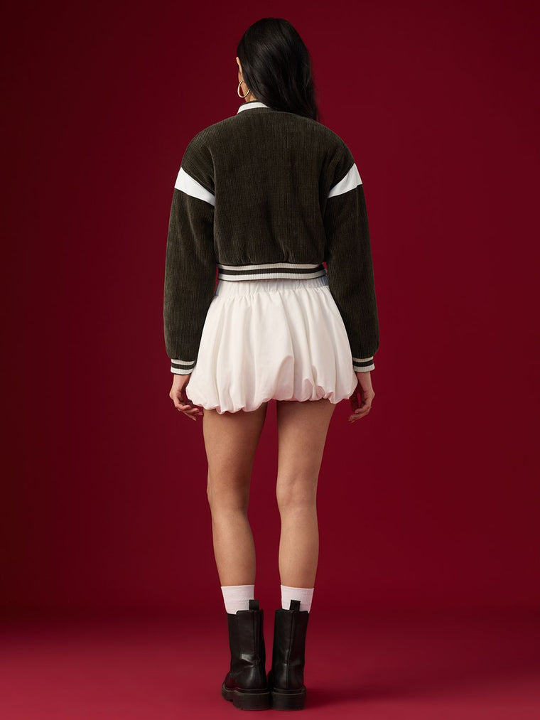 Souled Originals: Chocolate Women Varsity Jackets