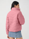 Puffer Jacket: Two Hearts Women Puffer Jackets
