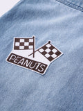 Peanuts: Racing Club Women Baggy Denims