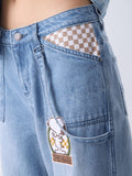 Peanuts: Racing Club Women Baggy Denims