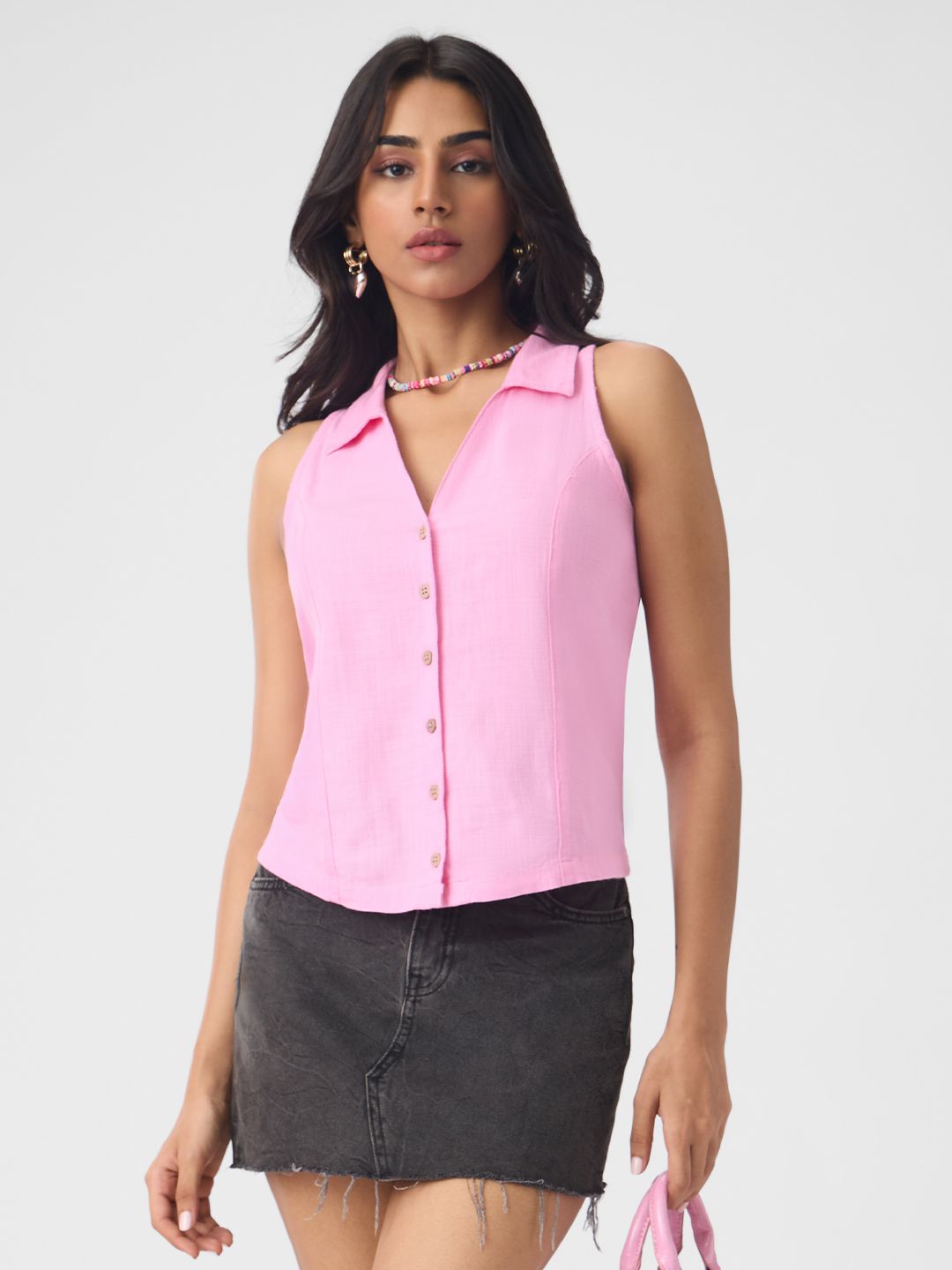 Classic Solids: Lush Lavender Women Fashion Tops