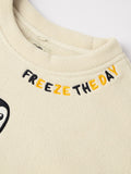 Polar Fleece Sweatshirt: Penguin Women Oversized Sweatshirts