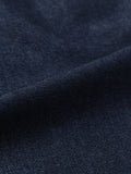 Pleated Denim: Indigo Men Straight Fit Jeans