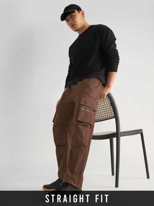 Parachute Pants: Macchiato Men Parachute Pants