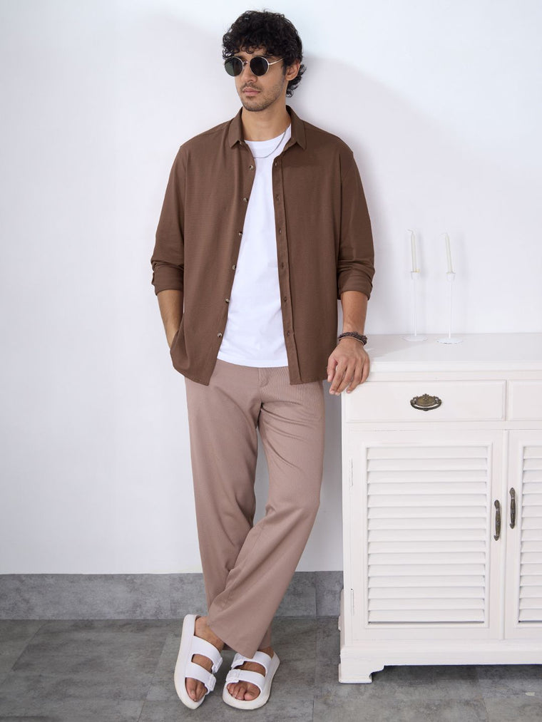Textured Shirt: Magnum Men Textured Shirts