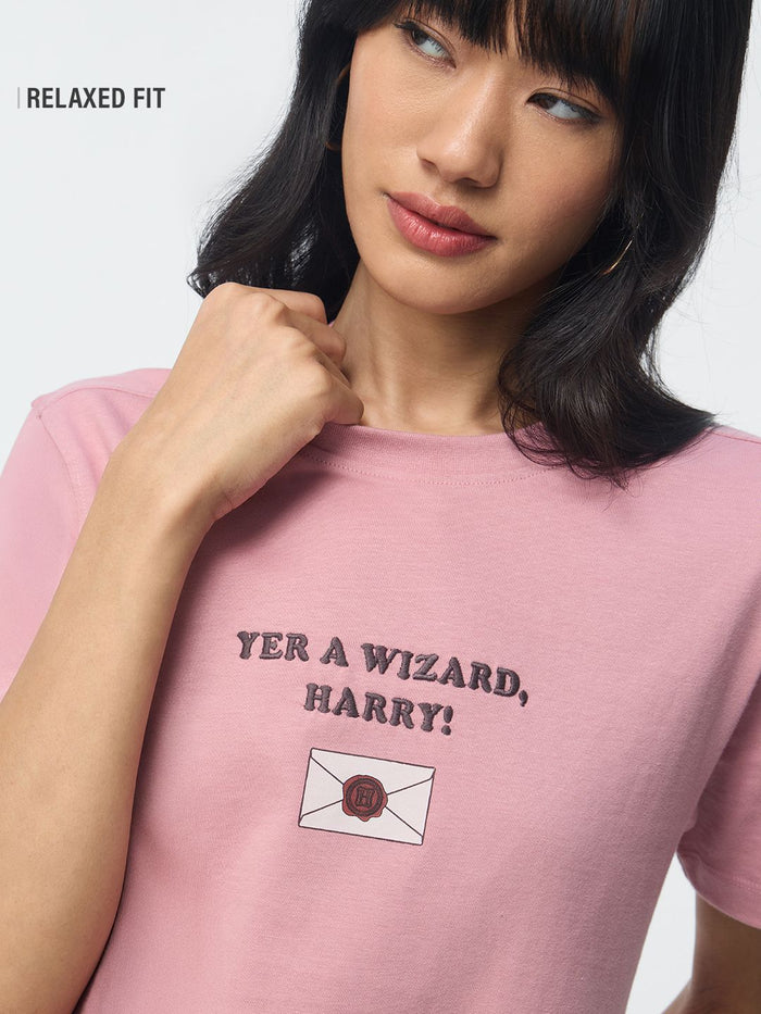 Harry Potter: Yer A Wizard Women Relaxed T-Shirts