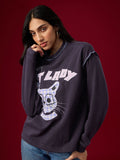 TSS Originals: Cat Lady Women Oversized Sweatshirts