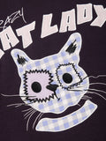 TSS Originals: Cat Lady Women Oversized Sweatshirts