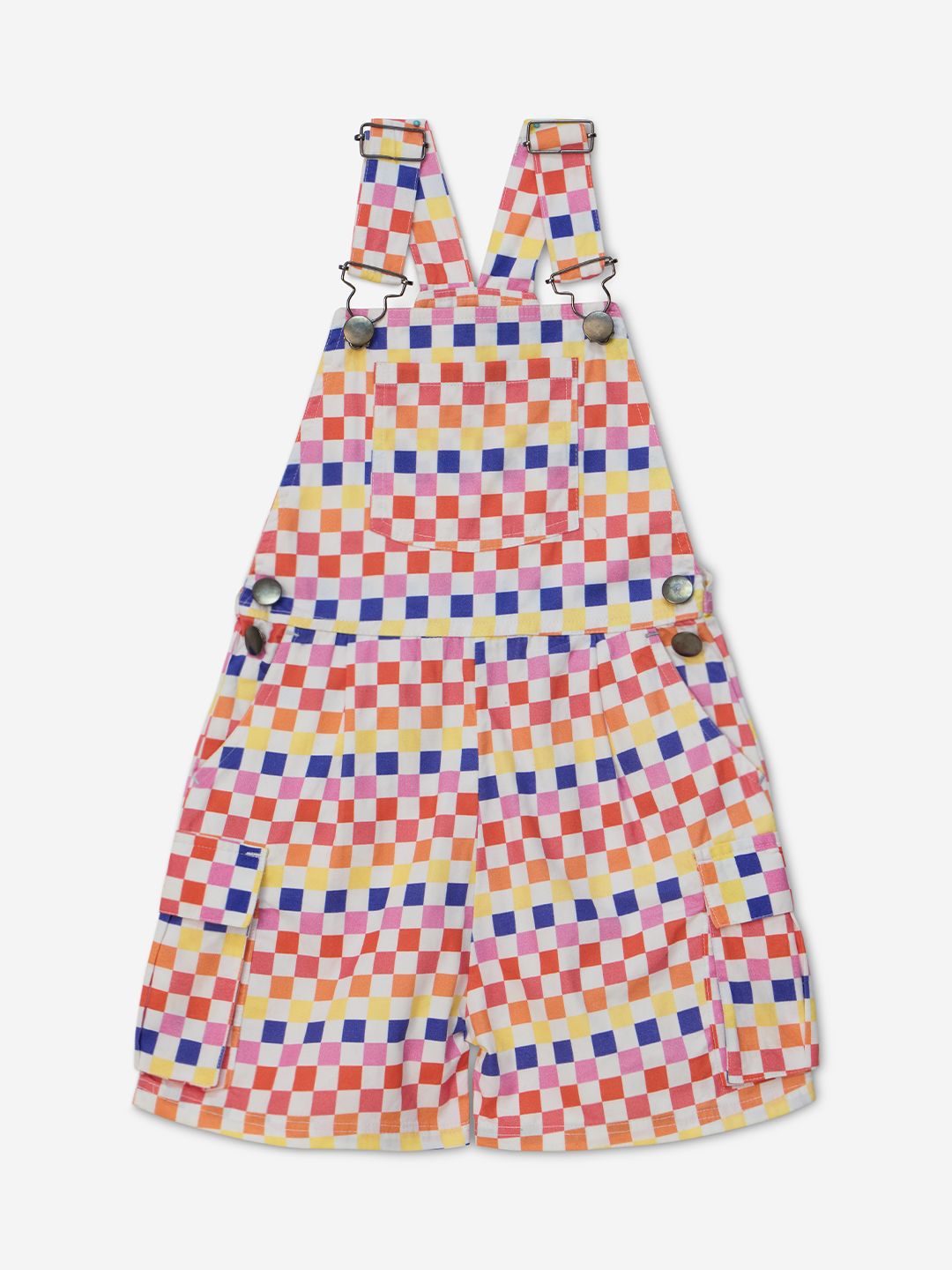 TSS Originals: Colourburst Girls Dungaree (2-8 Yrs)