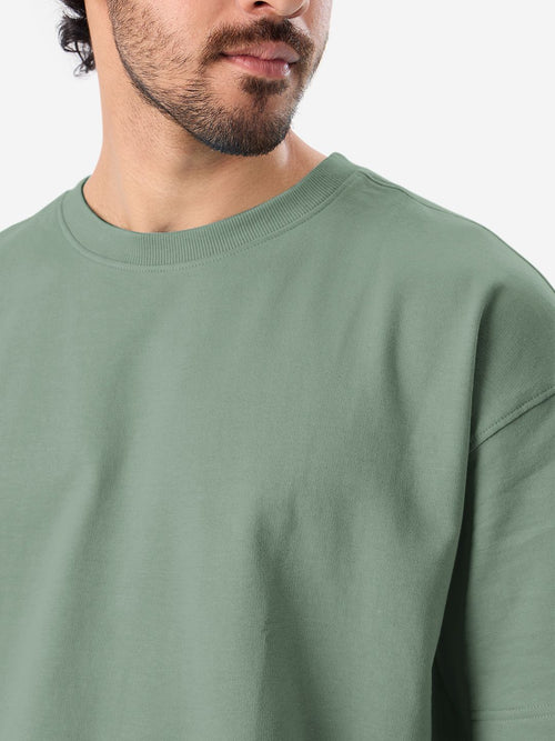 Oversized: Sage Green Oversized T-Shirts