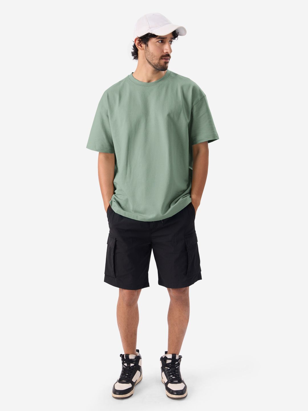 Oversized: Sage Green Oversized T-Shirts