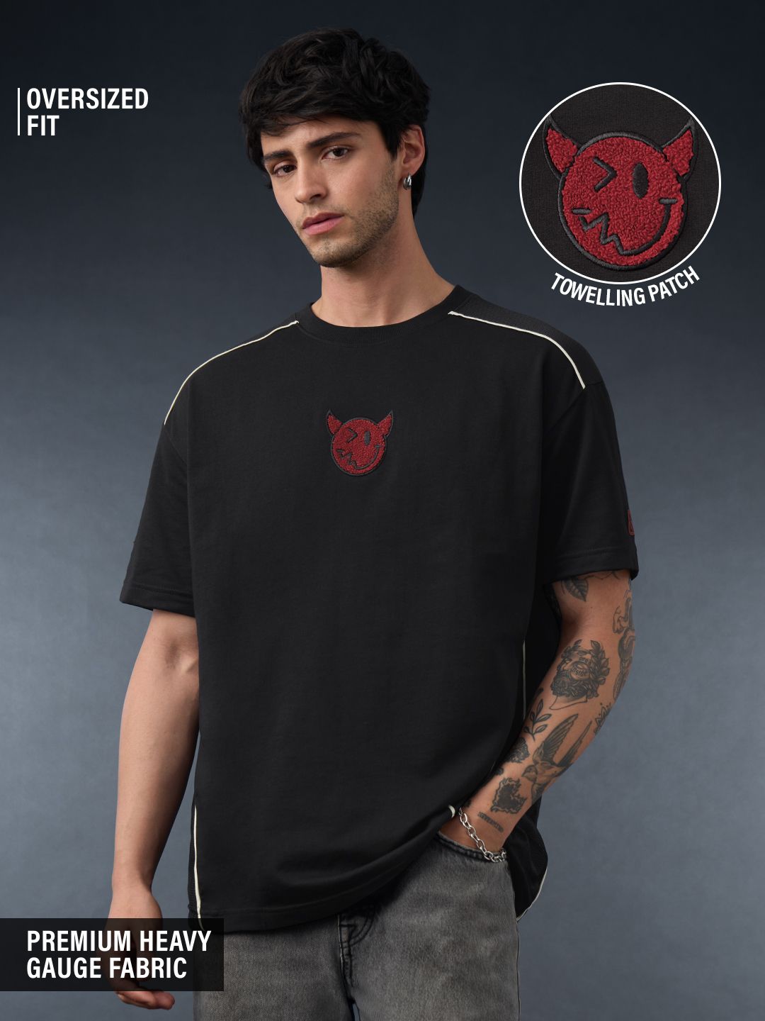S.W.SMILEY: Good Trouble Oversized T-Shirts