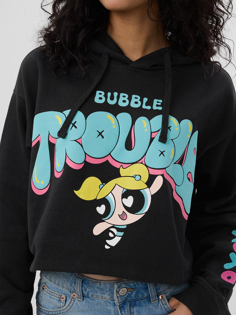 Powerpuff Girls: Bubble Trouble Women Oversized Hoodies