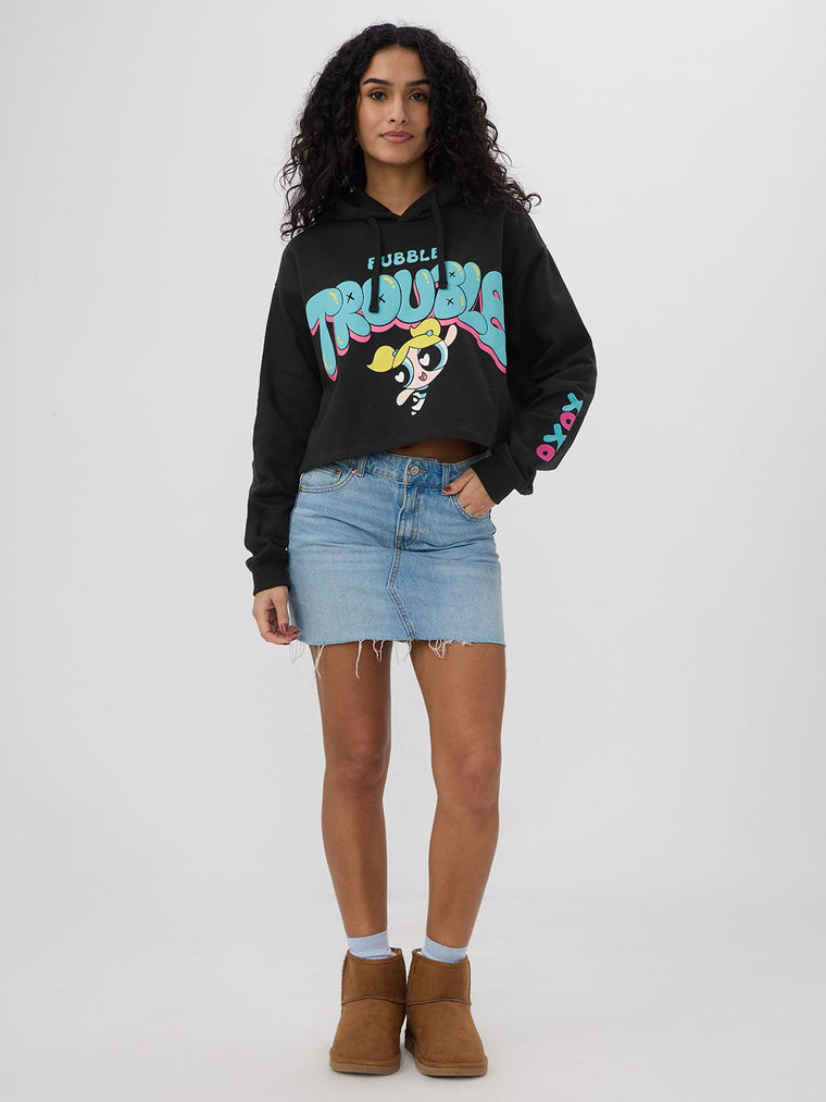 Powerpuff Girls: Bubble Trouble Women Oversized Hoodies