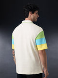 TSS Originals: White Block Oversized Polos