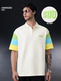 TSS Originals: White Block Oversized Polos