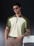 Colourblock Polo: Matcha Classic Polos