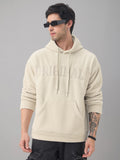 Oversized Hoodie: CrÃ¨me Men Oversized Hoodies
