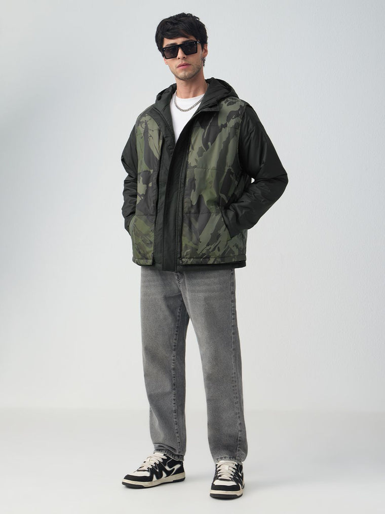Detachable Jacket: Street Combat Men Puffer Jackets