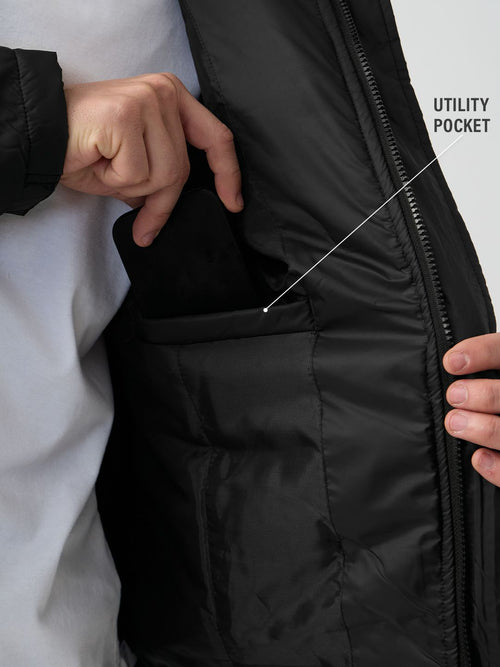 Detachable Jacket: Street Combat Men Puffer Jackets