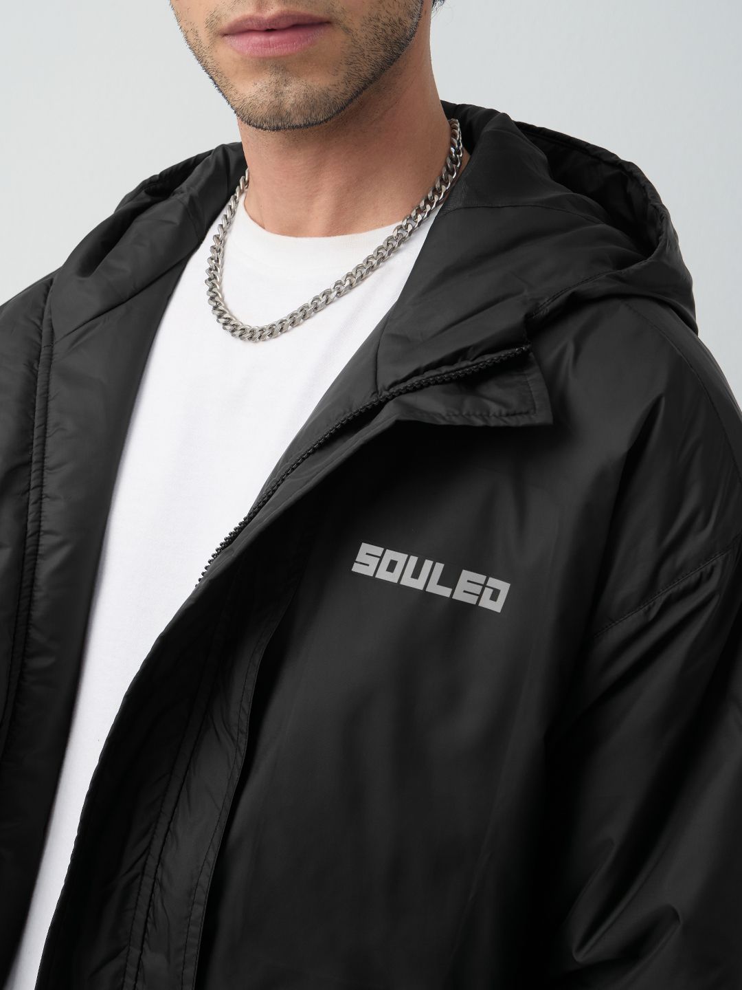 Detachable Jacket: Street Combat Men Puffer Jackets