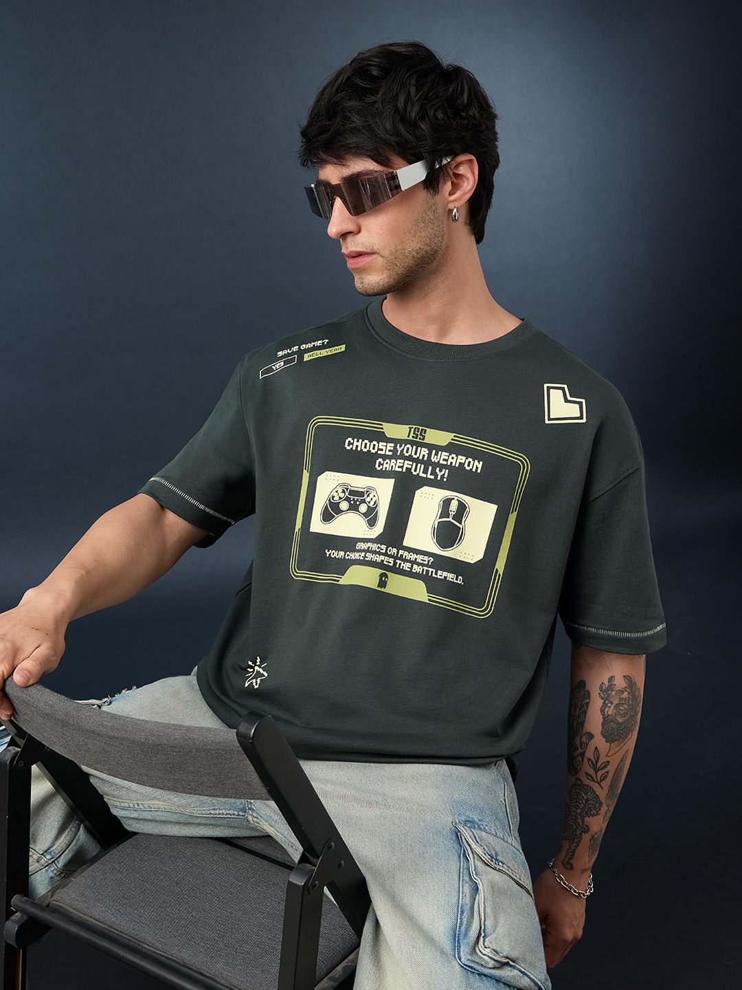 Battlemode Oversized T-Shirts