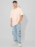 Oversized: Coral Oversized T-Shirts