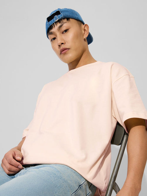 Oversized: Coral Oversized T-Shirts