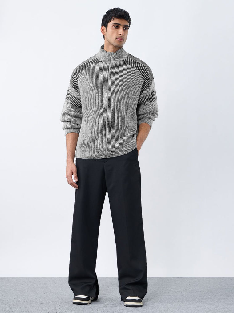 Zipper Sweater: Alpine Oversized Pullovers