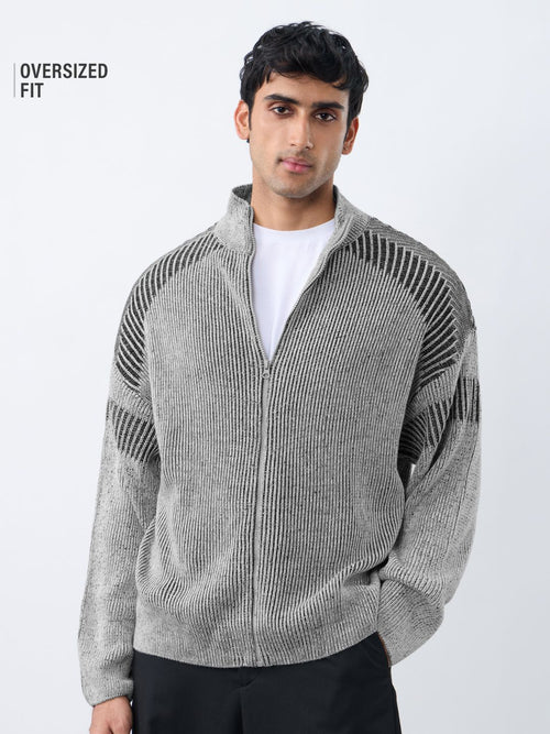 Zipper Sweater: Alpine Oversized Pullovers