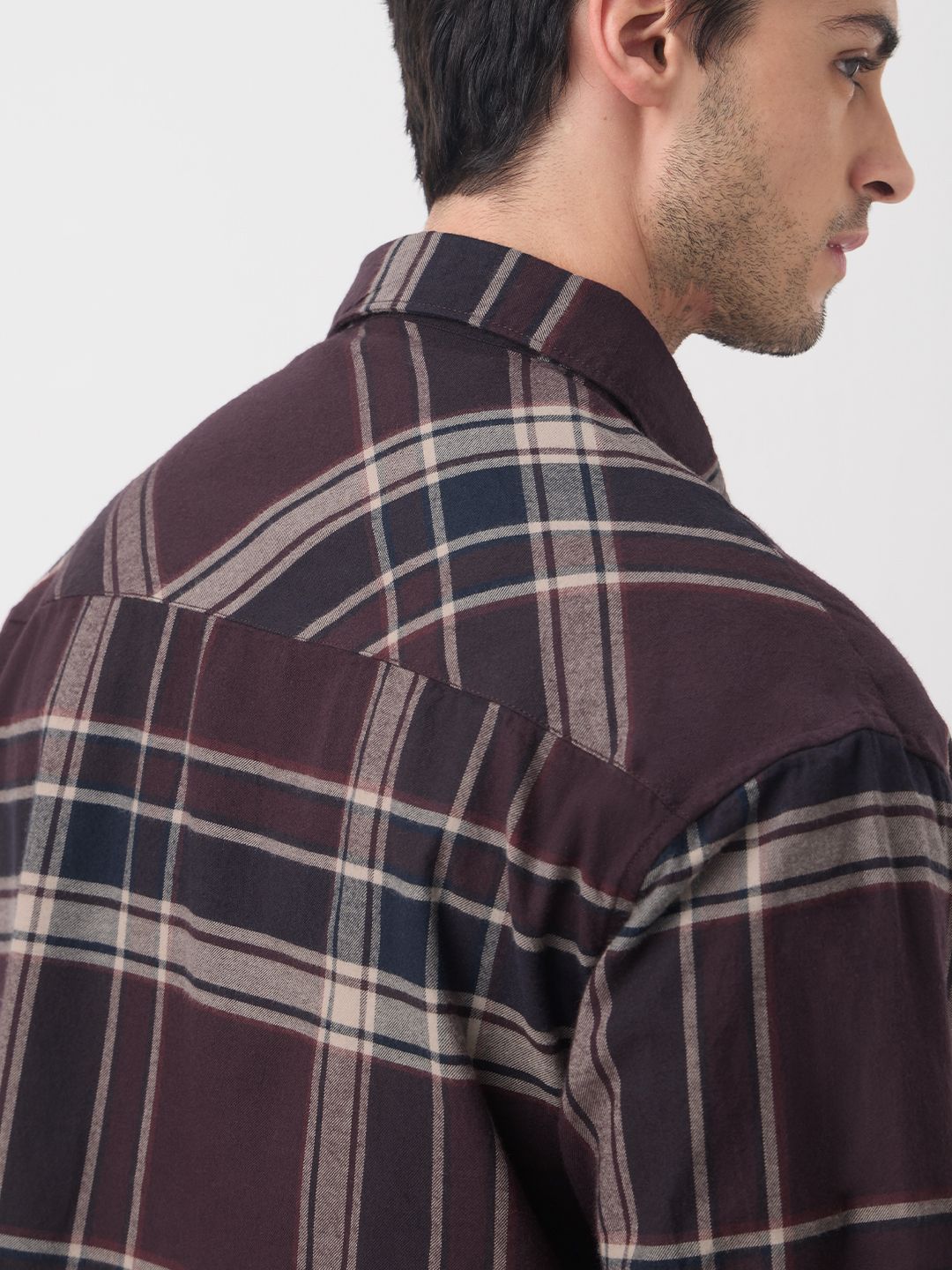 Plaid Shirt: Canvas Men Relaxed Shirts