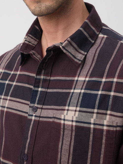 Plaid Shirt: Canvas Men Relaxed Shirts