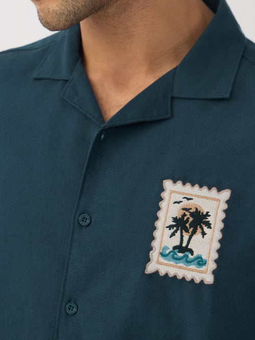 Cotton Linen: Beach Vibes Cotton Linen Shirts