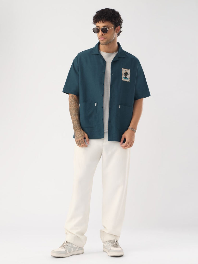 Cotton Linen: Beach Vibes Cotton Linen Shirts