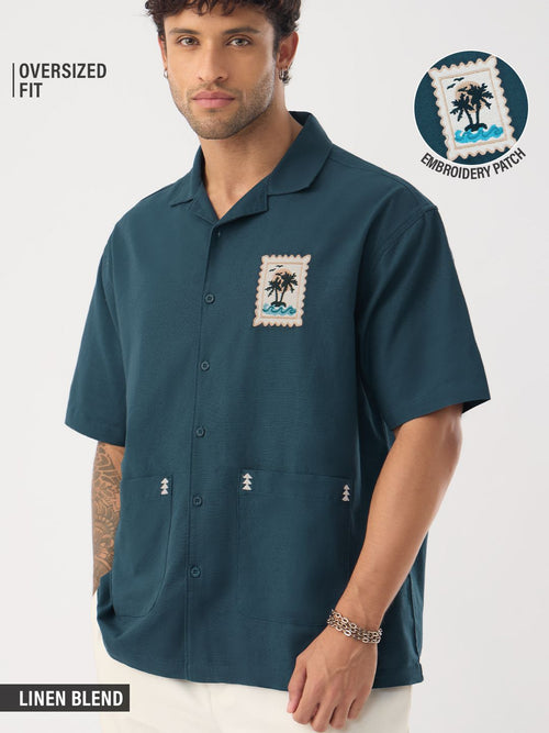 Cotton Linen: Beach Vibes Cotton Linen Shirts