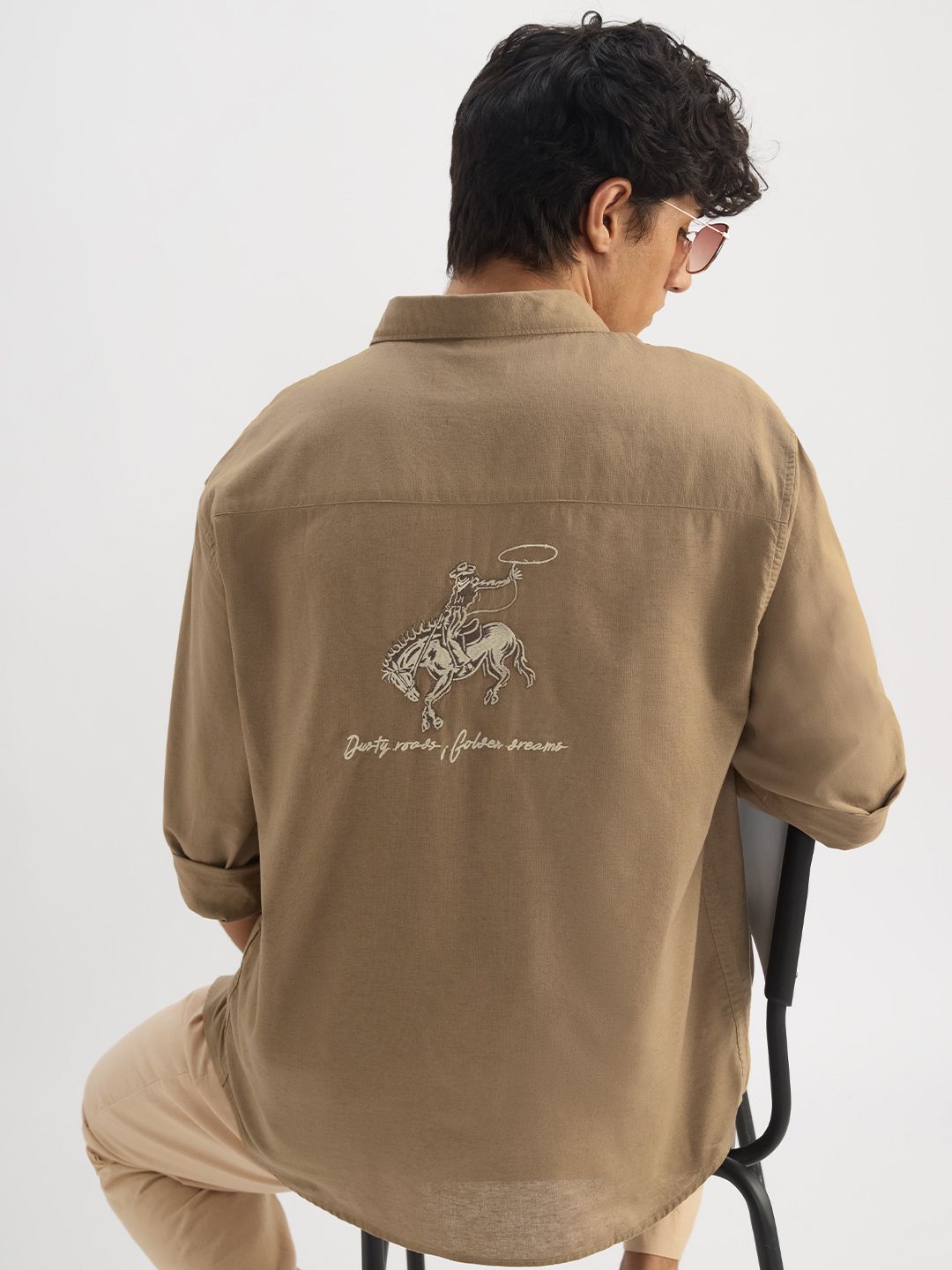 Cotton Linen: Dusty Roads Cotton Linen Shirts