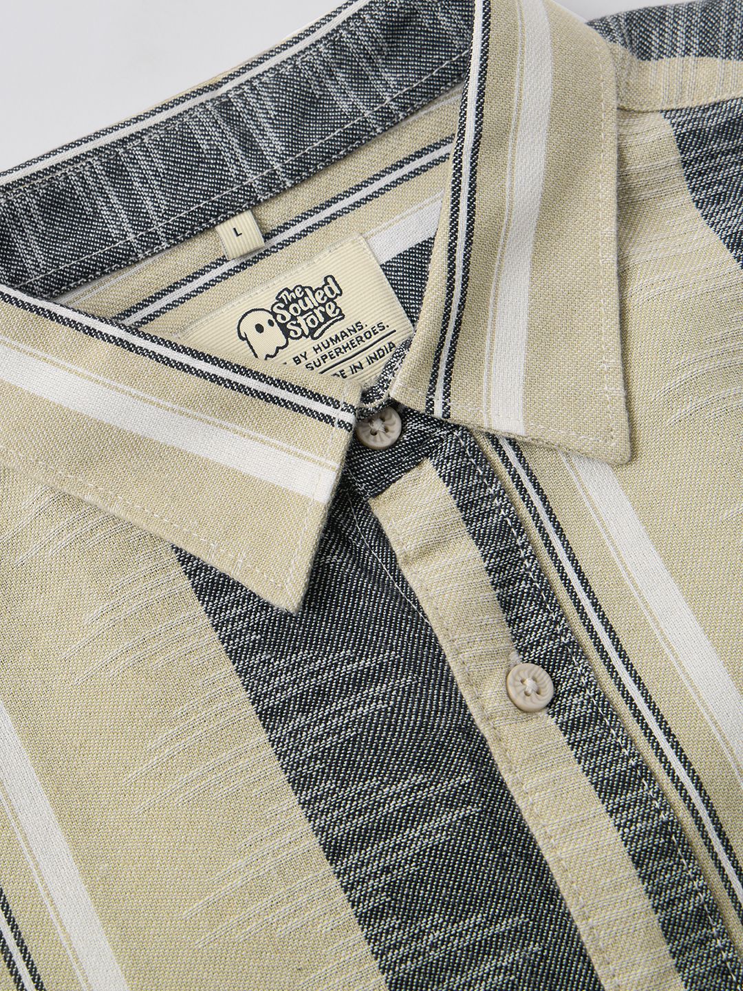 Jacquard: Sandstone Men Textured Shirts