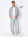 Plaid Shirt: Skyfall Men Utility Shirts