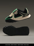 Velocity: Emerald Men Low Top Sneakers