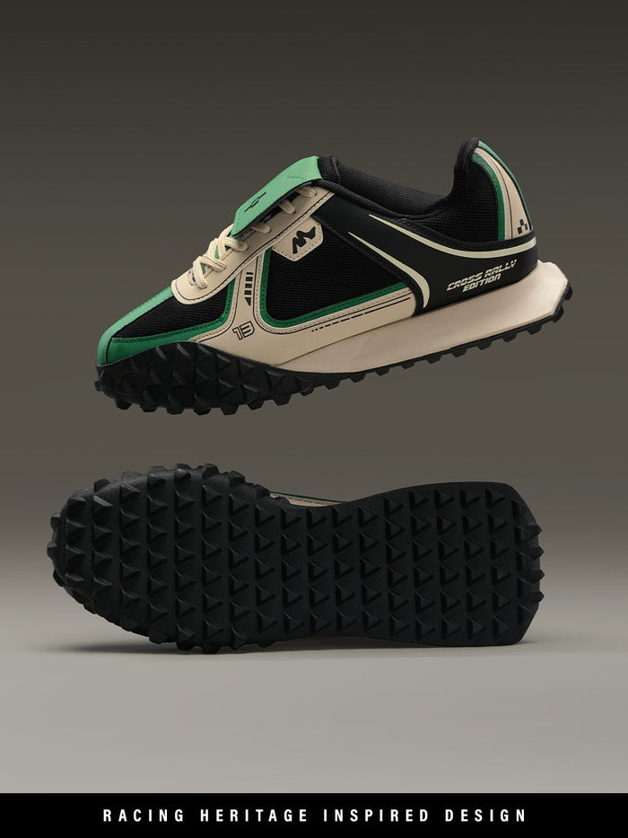 Velocity: Emerald Men Low Top Sneakers