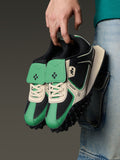 Velocity: Emerald Men Low Top Sneakers