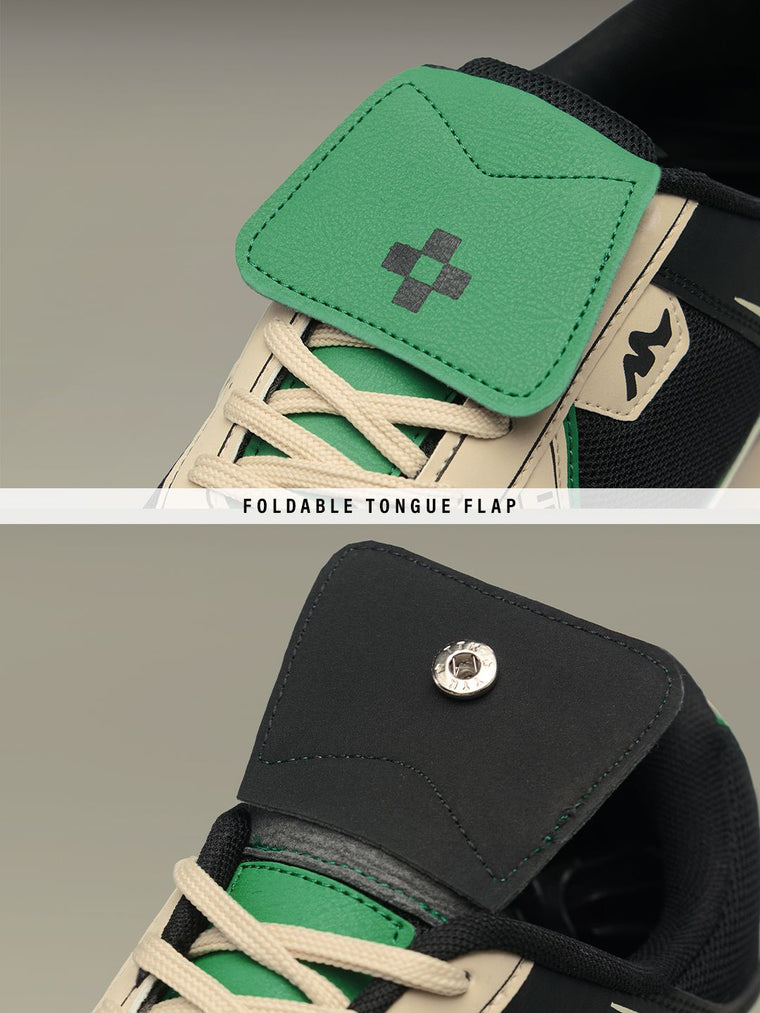 Velocity: Emerald Men Low Top Sneakers