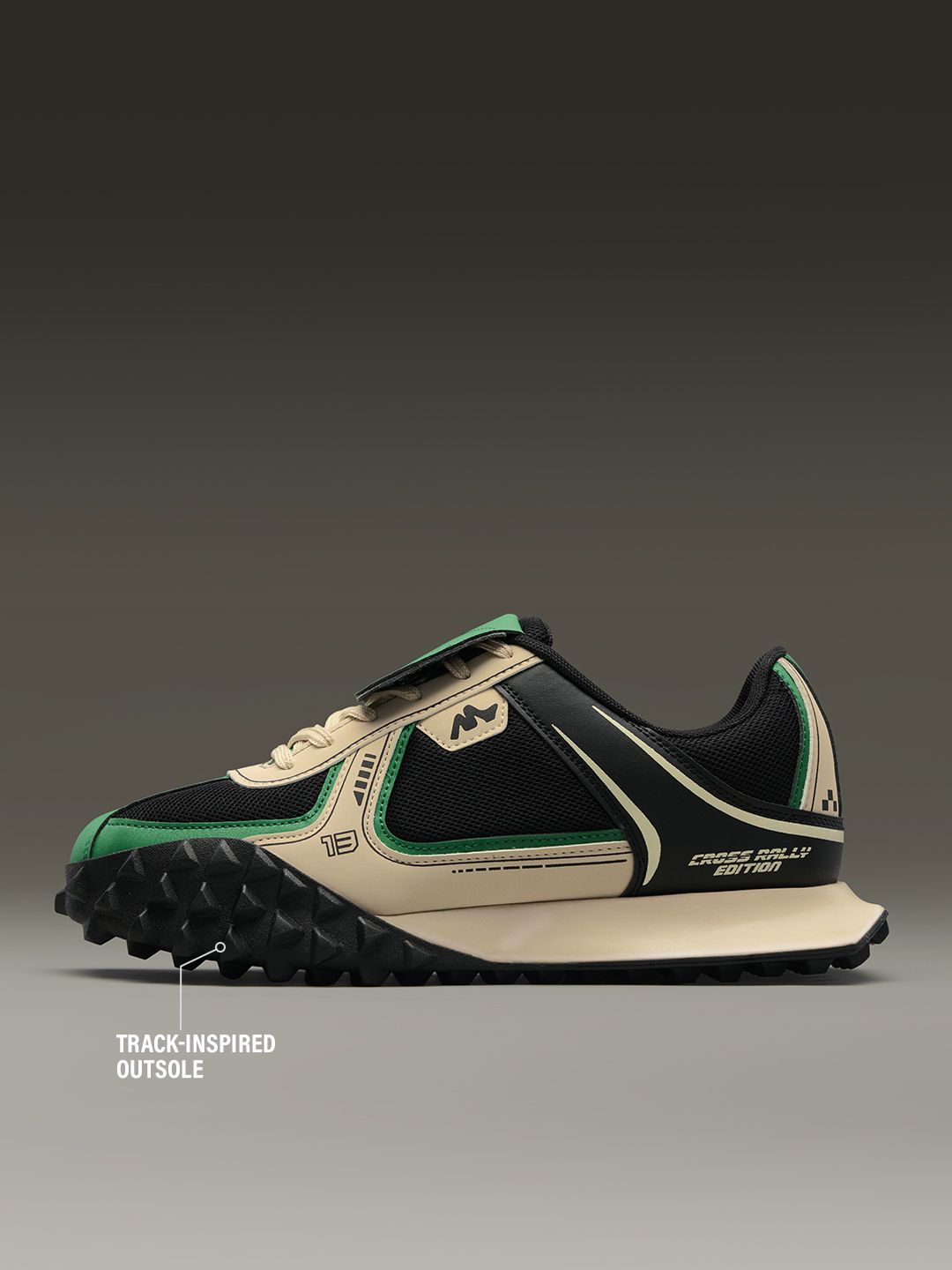 Velocity: Emerald Men Low Top Sneakers