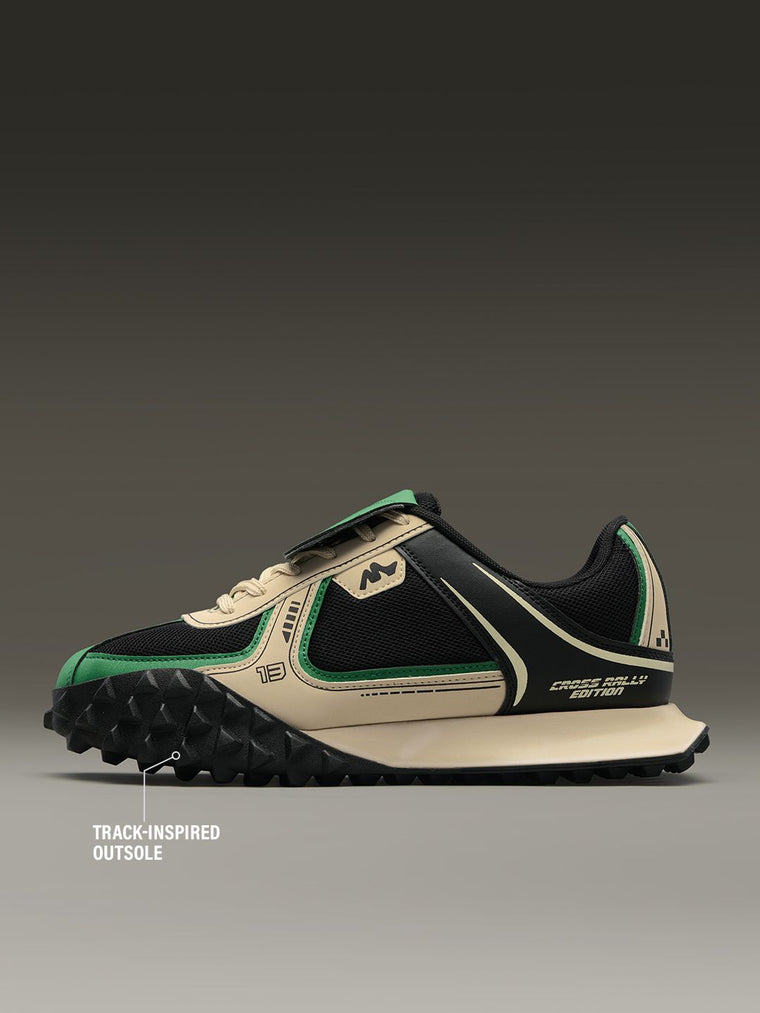 Velocity: Emerald Men Low Top Sneakers