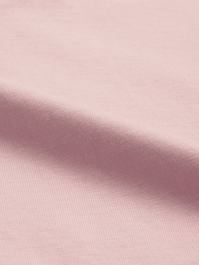 Solids: Peach Girls Cotton T-Shirts (2-8 Yrs)
