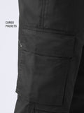 Parachute Pants: Noir Men Parachute Pants