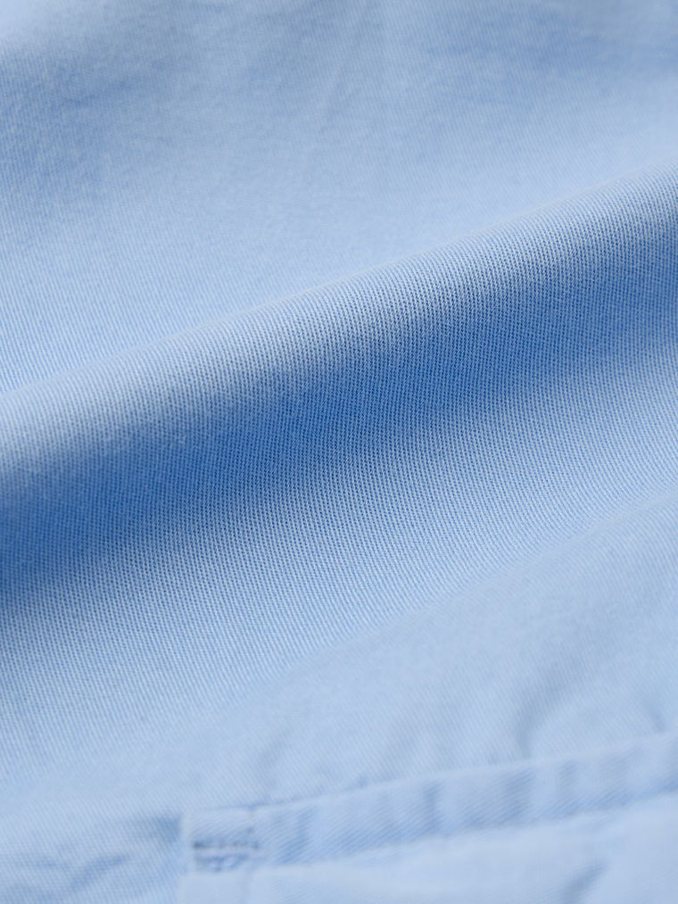 Solids: Sky Blue Girls Cotton Joggers (2-8 Yrs)